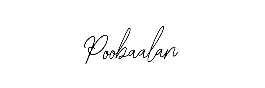 if you are searching for the best signature style for your name Poobaalan. so please give up your signature search. here we have designed multiple signature styles  using Bearetta-2O07w. Poobaalan signature style 12 images and pictures png