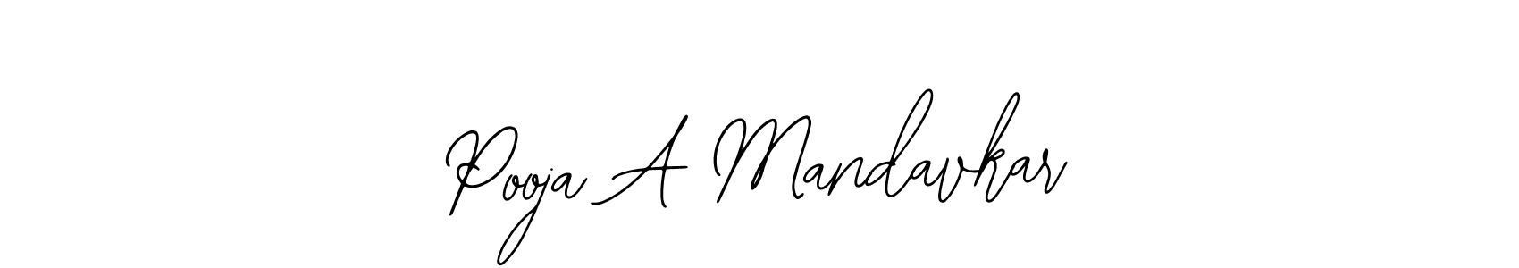 Here are the top 10 professional signature styles for the name Pooja A Mandavkar. These are the best autograph styles you can use for your name. Pooja A Mandavkar signature style 12 images and pictures png