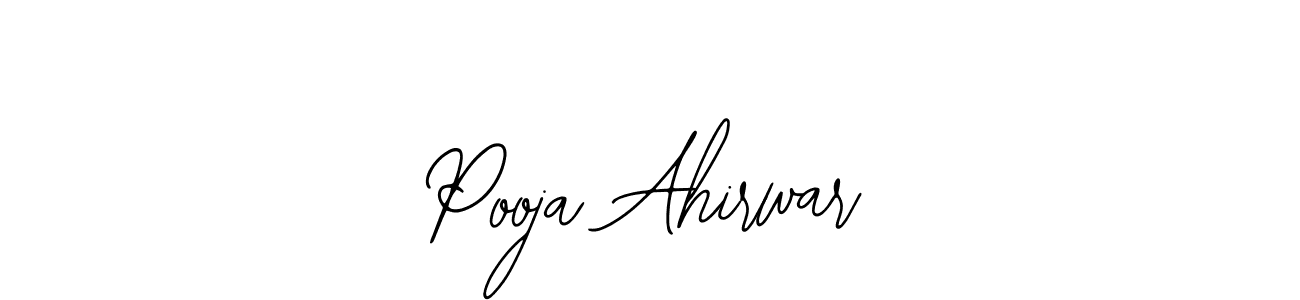 Pooja Ahirwar stylish signature style. Best Handwritten Sign (Bearetta-2O07w) for my name. Handwritten Signature Collection Ideas for my name Pooja Ahirwar. Pooja Ahirwar signature style 12 images and pictures png