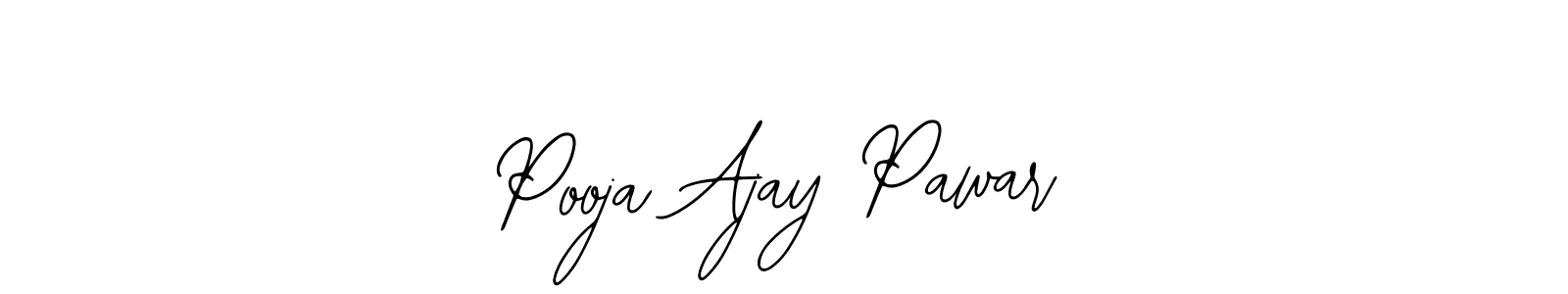 Pooja Ajay Pawar stylish signature style. Best Handwritten Sign (Bearetta-2O07w) for my name. Handwritten Signature Collection Ideas for my name Pooja Ajay Pawar. Pooja Ajay Pawar signature style 12 images and pictures png