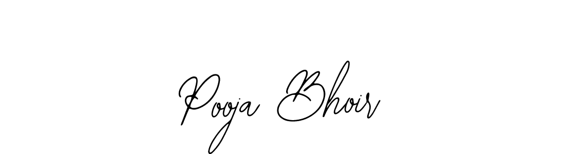 Design your own signature with our free online signature maker. With this signature software, you can create a handwritten (Bearetta-2O07w) signature for name Pooja Bhoir. Pooja Bhoir signature style 12 images and pictures png