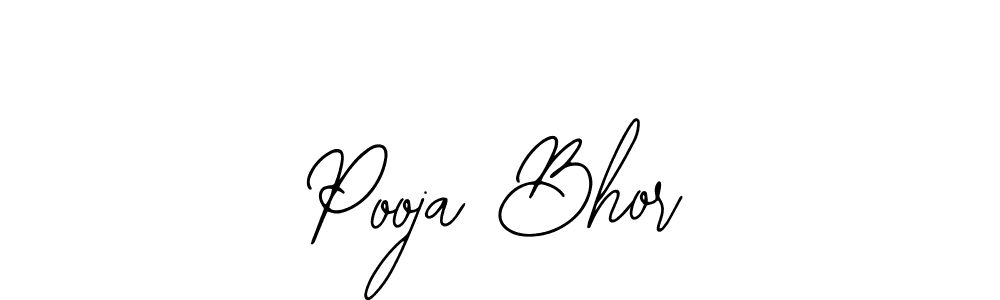 if you are searching for the best signature style for your name Pooja Bhor. so please give up your signature search. here we have designed multiple signature styles  using Bearetta-2O07w. Pooja Bhor signature style 12 images and pictures png