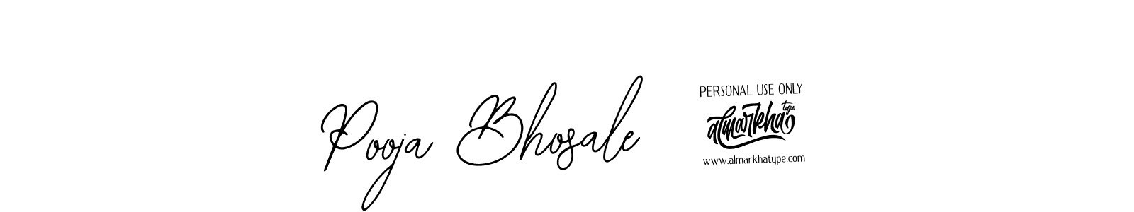 This is the best signature style for the Pooja Bhosale  7 name. Also you like these signature font (Bearetta-2O07w). Mix name signature. Pooja Bhosale  7 signature style 12 images and pictures png