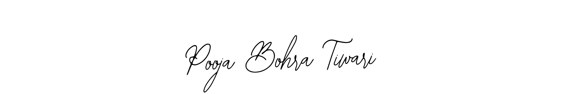 Design your own signature with our free online signature maker. With this signature software, you can create a handwritten (Bearetta-2O07w) signature for name Pooja Bohra Tiwari. Pooja Bohra Tiwari signature style 12 images and pictures png