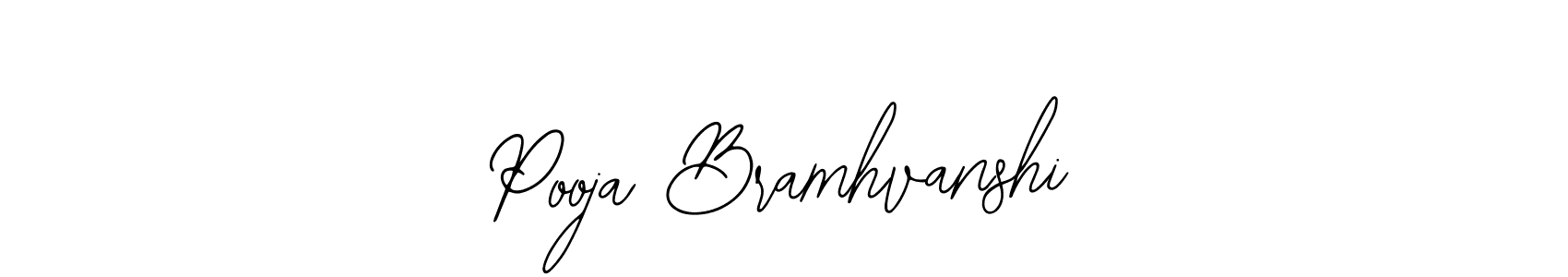 Create a beautiful signature design for name Pooja Bramhvanshi. With this signature (Bearetta-2O07w) fonts, you can make a handwritten signature for free. Pooja Bramhvanshi signature style 12 images and pictures png