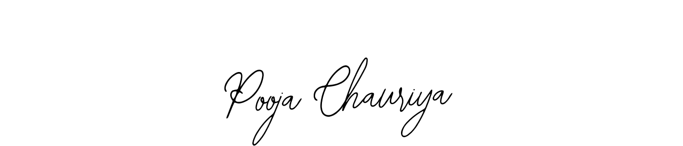 Design your own signature with our free online signature maker. With this signature software, you can create a handwritten (Bearetta-2O07w) signature for name Pooja Chauriya. Pooja Chauriya signature style 12 images and pictures png