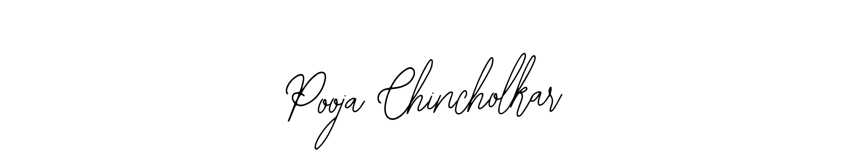 Design your own signature with our free online signature maker. With this signature software, you can create a handwritten (Bearetta-2O07w) signature for name Pooja Chincholkar. Pooja Chincholkar signature style 12 images and pictures png