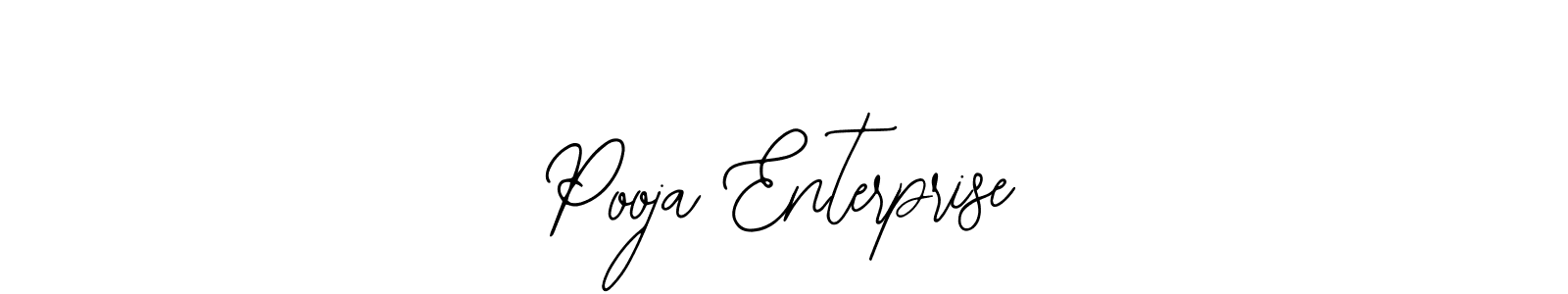 You should practise on your own different ways (Bearetta-2O07w) to write your name (Pooja Enterprise) in signature. don't let someone else do it for you. Pooja Enterprise signature style 12 images and pictures png
