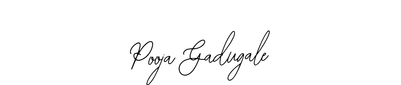 It looks lik you need a new signature style for name Pooja Gadugale. Design unique handwritten (Bearetta-2O07w) signature with our free signature maker in just a few clicks. Pooja Gadugale signature style 12 images and pictures png