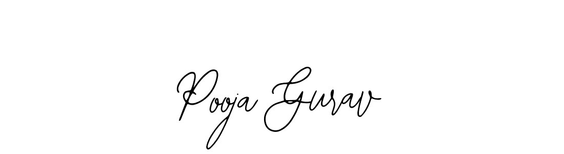 How to make Pooja Gurav signature? Bearetta-2O07w is a professional autograph style. Create handwritten signature for Pooja Gurav name. Pooja Gurav signature style 12 images and pictures png