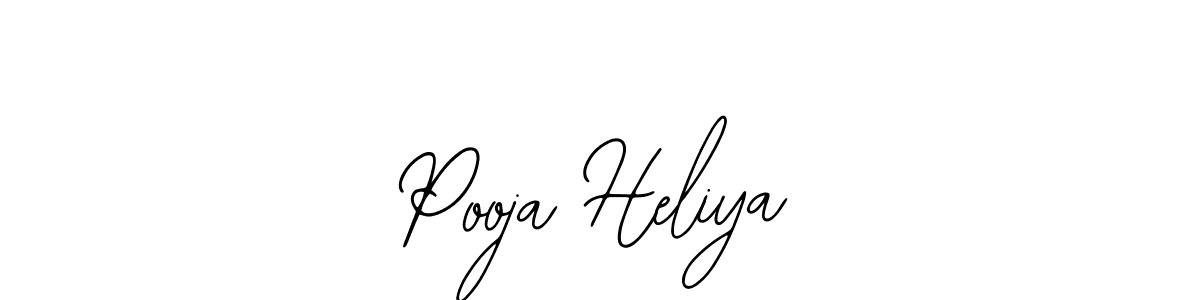 How to make Pooja Heliya signature? Bearetta-2O07w is a professional autograph style. Create handwritten signature for Pooja Heliya name. Pooja Heliya signature style 12 images and pictures png