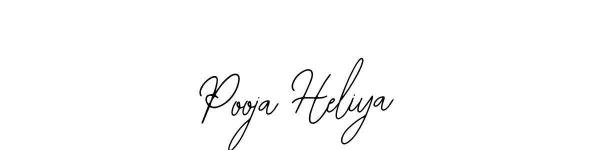 It looks lik you need a new signature style for name Pooja Heliya. Design unique handwritten (Bearetta-2O07w) signature with our free signature maker in just a few clicks. Pooja Heliya signature style 12 images and pictures png