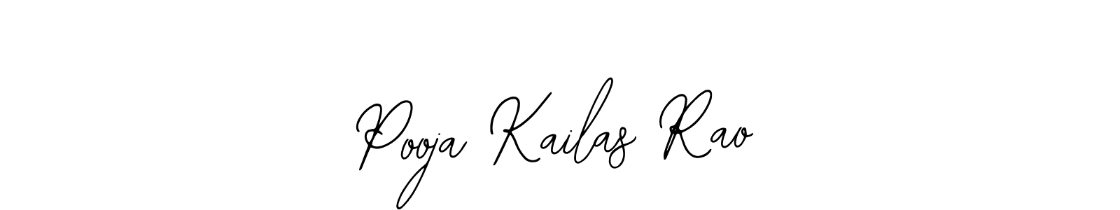 Use a signature maker to create a handwritten signature online. With this signature software, you can design (Bearetta-2O07w) your own signature for name Pooja Kailas Rao. Pooja Kailas Rao signature style 12 images and pictures png