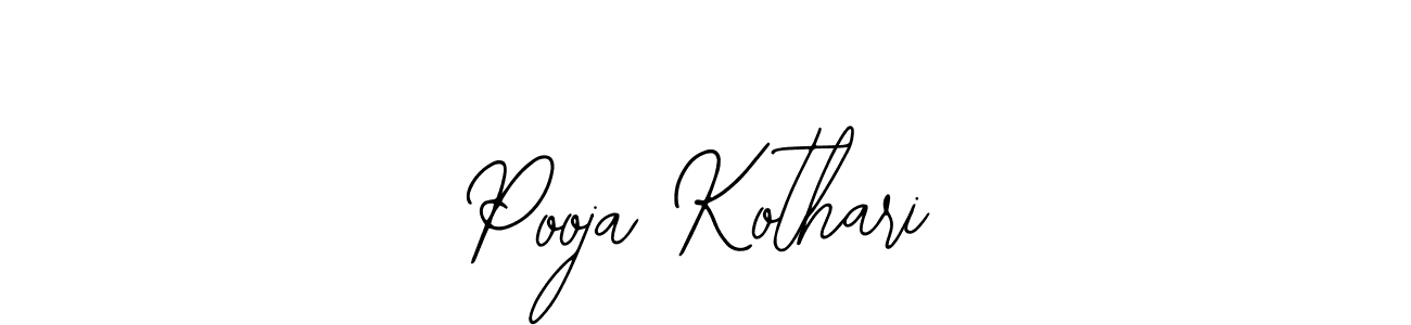 Pooja Kothari stylish signature style. Best Handwritten Sign (Bearetta-2O07w) for my name. Handwritten Signature Collection Ideas for my name Pooja Kothari. Pooja Kothari signature style 12 images and pictures png