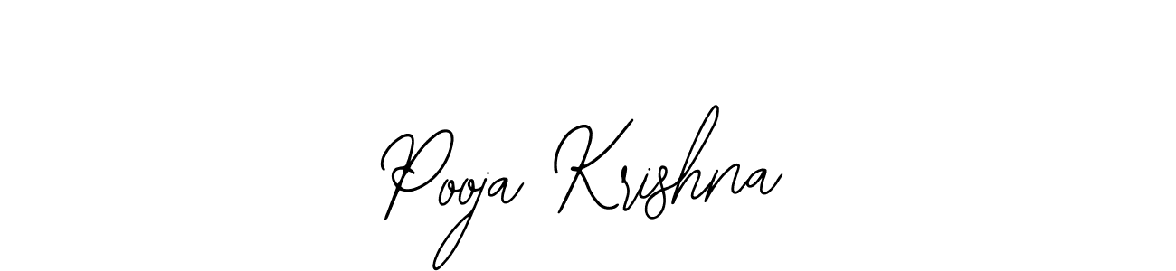 Design your own signature with our free online signature maker. With this signature software, you can create a handwritten (Bearetta-2O07w) signature for name Pooja Krishna. Pooja Krishna signature style 12 images and pictures png