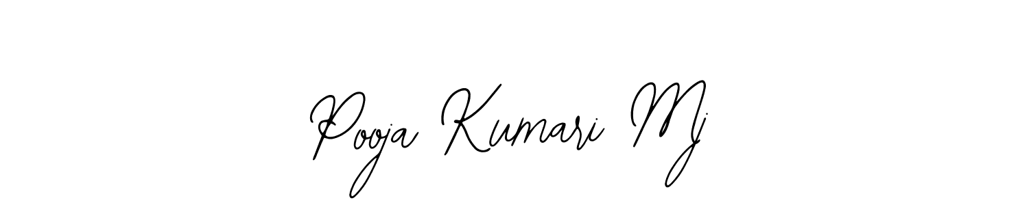 You should practise on your own different ways (Bearetta-2O07w) to write your name (Pooja Kumari Mj) in signature. don't let someone else do it for you. Pooja Kumari Mj signature style 12 images and pictures png