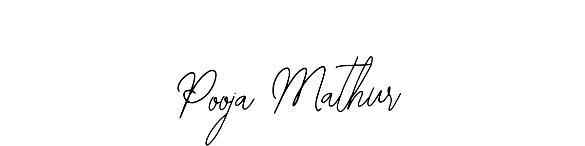 You should practise on your own different ways (Bearetta-2O07w) to write your name (Pooja Mathur) in signature. don't let someone else do it for you. Pooja Mathur signature style 12 images and pictures png