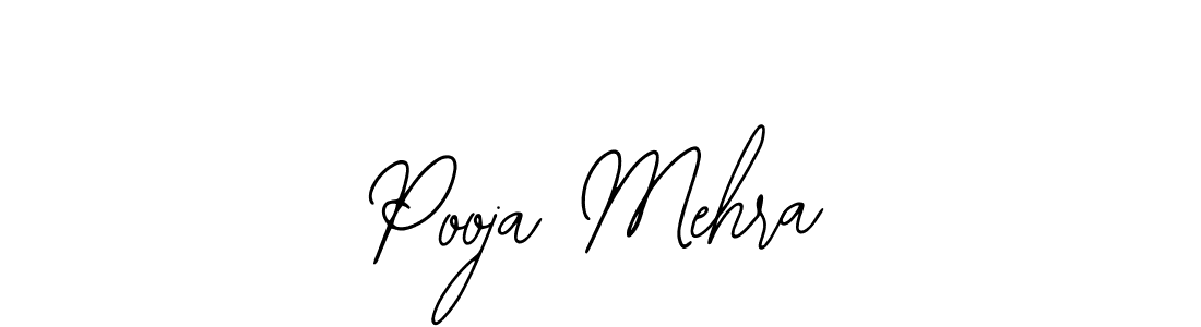 How to make Pooja Mehra signature? Bearetta-2O07w is a professional autograph style. Create handwritten signature for Pooja Mehra name. Pooja Mehra signature style 12 images and pictures png
