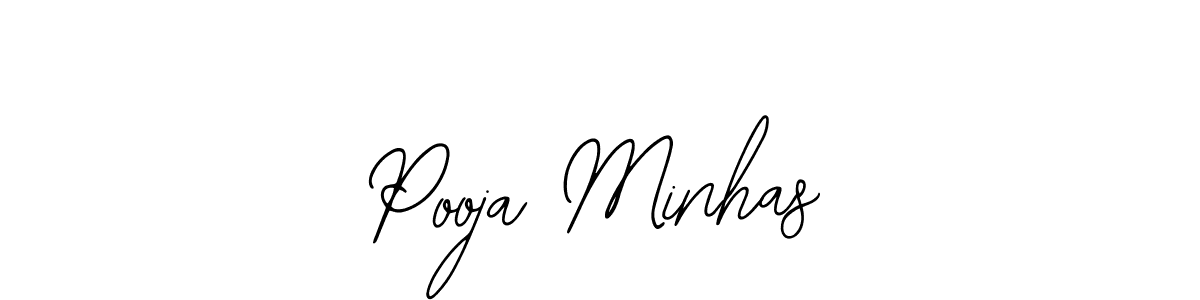 if you are searching for the best signature style for your name Pooja Minhas. so please give up your signature search. here we have designed multiple signature styles  using Bearetta-2O07w. Pooja Minhas signature style 12 images and pictures png