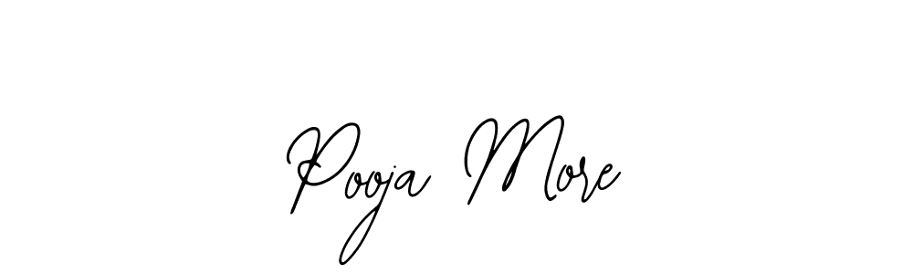 if you are searching for the best signature style for your name Pooja More. so please give up your signature search. here we have designed multiple signature styles  using Bearetta-2O07w. Pooja More signature style 12 images and pictures png