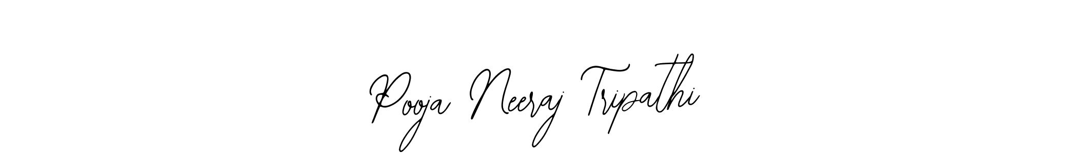 Make a short Pooja Neeraj Tripathi signature style. Manage your documents anywhere anytime using Bearetta-2O07w. Create and add eSignatures, submit forms, share and send files easily. Pooja Neeraj Tripathi signature style 12 images and pictures png
