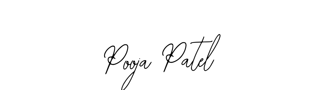 You should practise on your own different ways (Bearetta-2O07w) to write your name (Pooja Patel) in signature. don't let someone else do it for you. Pooja Patel signature style 12 images and pictures png