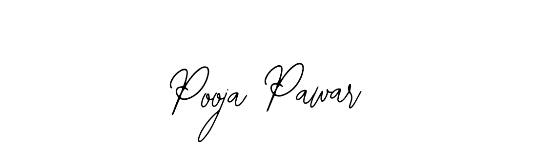 How to make Pooja Pawar name signature. Use Bearetta-2O07w style for creating short signs online. This is the latest handwritten sign. Pooja Pawar signature style 12 images and pictures png