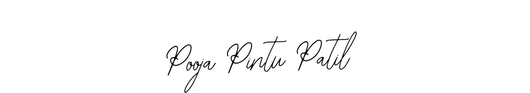 Pooja Pintu Patil stylish signature style. Best Handwritten Sign (Bearetta-2O07w) for my name. Handwritten Signature Collection Ideas for my name Pooja Pintu Patil. Pooja Pintu Patil signature style 12 images and pictures png