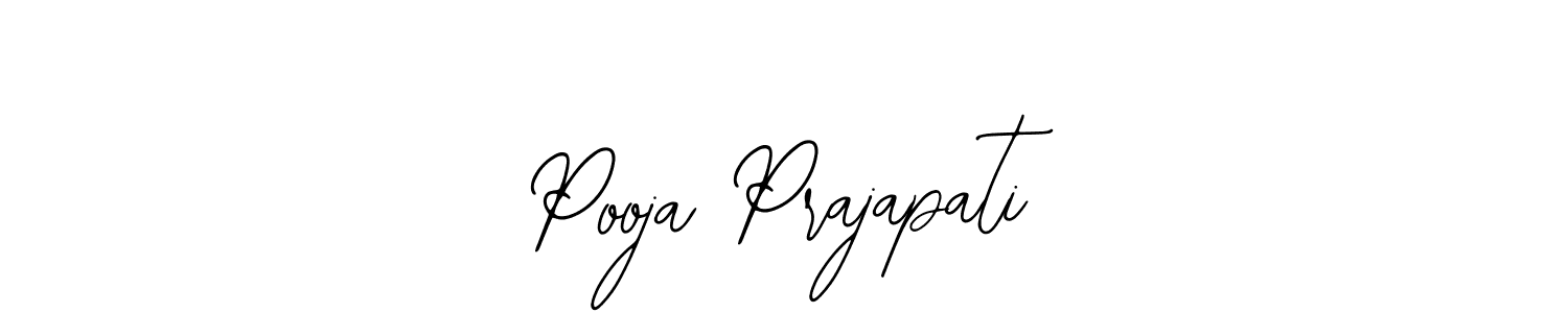 Create a beautiful signature design for name Pooja Prajapati. With this signature (Bearetta-2O07w) fonts, you can make a handwritten signature for free. Pooja Prajapati signature style 12 images and pictures png