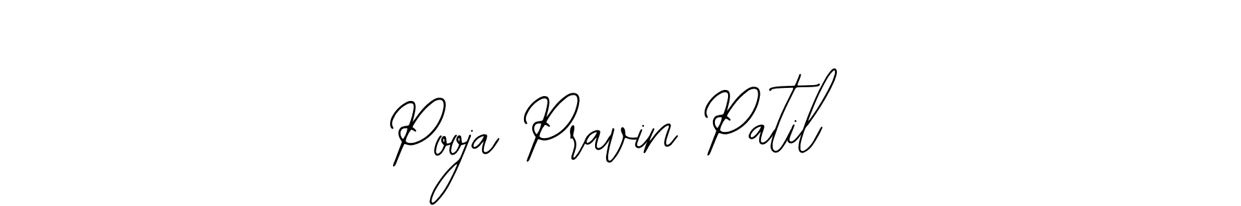 This is the best signature style for the Pooja Pravin Patil name. Also you like these signature font (Bearetta-2O07w). Mix name signature. Pooja Pravin Patil signature style 12 images and pictures png