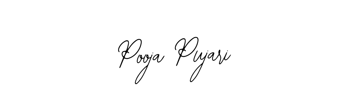 See photos of Pooja Pujari official signature by Spectra . Check more albums & portfolios. Read reviews & check more about Bearetta-2O07w font. Pooja Pujari signature style 12 images and pictures png