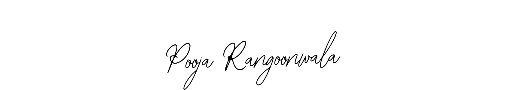 Make a beautiful signature design for name Pooja Rangoonwala. With this signature (Bearetta-2O07w) style, you can create a handwritten signature for free. Pooja Rangoonwala signature style 12 images and pictures png