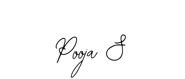 How to Draw Pooja S signature style? Bearetta-2O07w is a latest design signature styles for name Pooja S. Pooja S signature style 12 images and pictures png