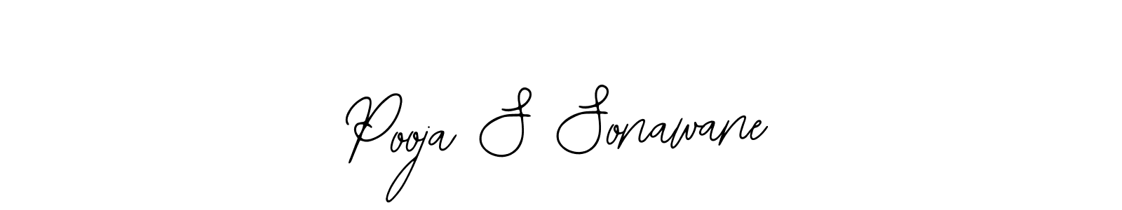 if you are searching for the best signature style for your name Pooja S Sonawane. so please give up your signature search. here we have designed multiple signature styles  using Bearetta-2O07w. Pooja S Sonawane signature style 12 images and pictures png