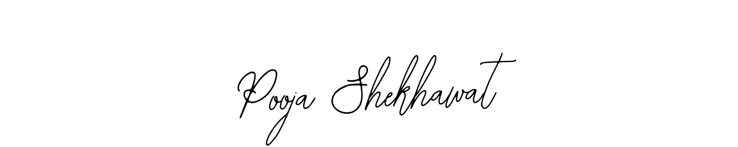 if you are searching for the best signature style for your name Pooja Shekhawat. so please give up your signature search. here we have designed multiple signature styles  using Bearetta-2O07w. Pooja Shekhawat signature style 12 images and pictures png