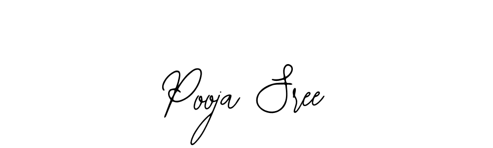 Design your own signature with our free online signature maker. With this signature software, you can create a handwritten (Bearetta-2O07w) signature for name Pooja Sree. Pooja Sree signature style 12 images and pictures png