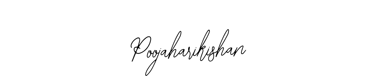 It looks lik you need a new signature style for name Poojaharikishan. Design unique handwritten (Bearetta-2O07w) signature with our free signature maker in just a few clicks. Poojaharikishan signature style 12 images and pictures png