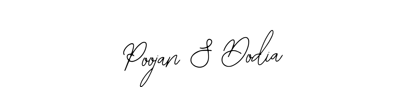 Make a beautiful signature design for name Poojan S Dodia. With this signature (Bearetta-2O07w) style, you can create a handwritten signature for free. Poojan S Dodia signature style 12 images and pictures png