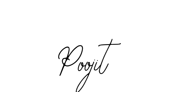 Poojit stylish signature style. Best Handwritten Sign (Bearetta-2O07w) for my name. Handwritten Signature Collection Ideas for my name Poojit. Poojit signature style 12 images and pictures png