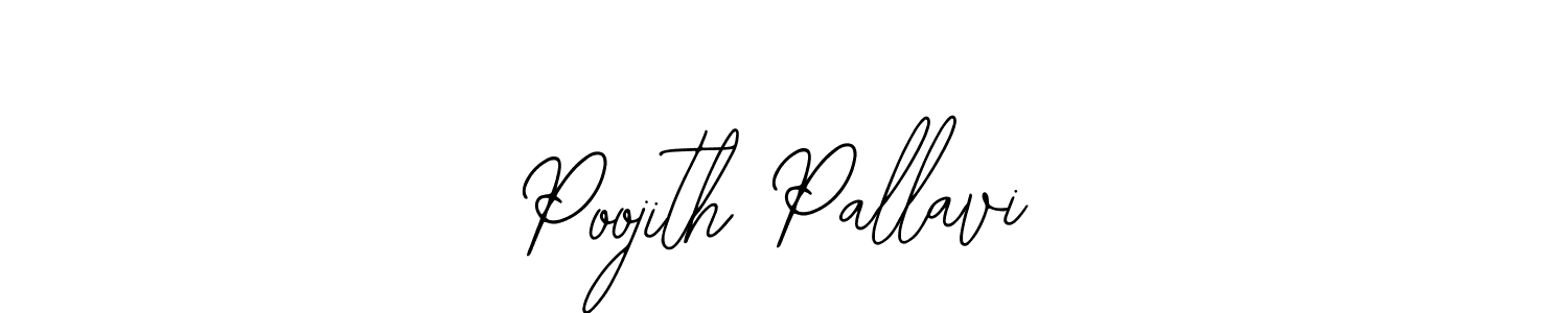 Also You can easily find your signature by using the search form. We will create Poojith Pallavi name handwritten signature images for you free of cost using Bearetta-2O07w sign style. Poojith Pallavi signature style 12 images and pictures png