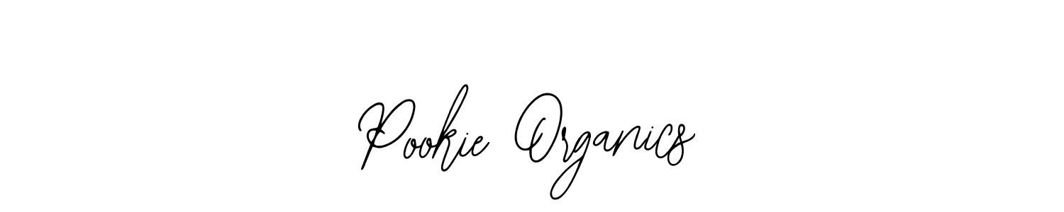 Design your own signature with our free online signature maker. With this signature software, you can create a handwritten (Bearetta-2O07w) signature for name Pookie Organics. Pookie Organics signature style 12 images and pictures png