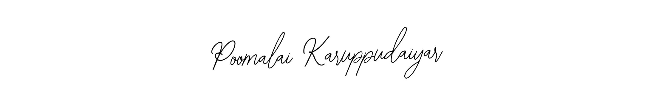 Create a beautiful signature design for name Poomalai Karuppudaiyar. With this signature (Bearetta-2O07w) fonts, you can make a handwritten signature for free. Poomalai Karuppudaiyar signature style 12 images and pictures png