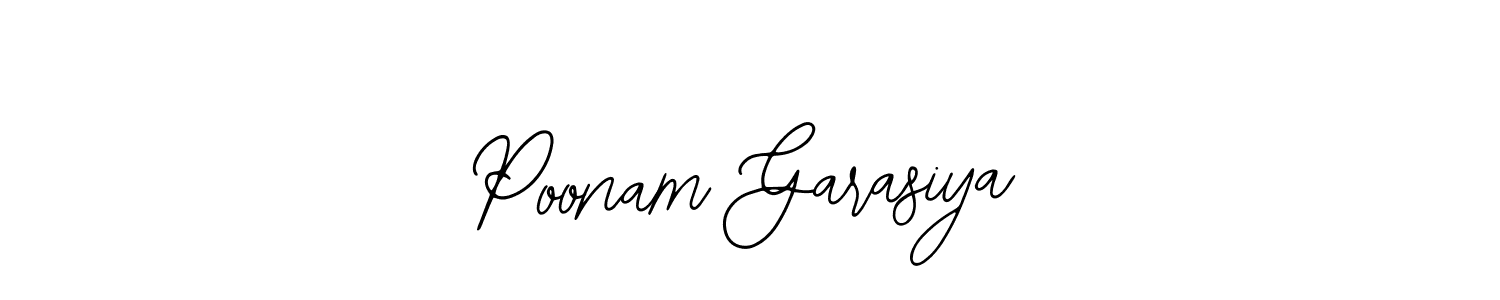 How to make Poonam Garasiya signature? Bearetta-2O07w is a professional autograph style. Create handwritten signature for Poonam Garasiya name. Poonam Garasiya signature style 12 images and pictures png