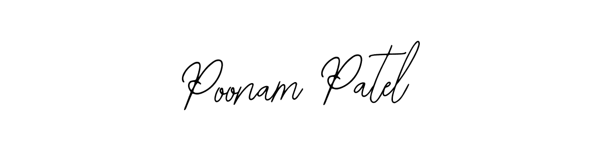 You should practise on your own different ways (Bearetta-2O07w) to write your name (Poonam Patel) in signature. don't let someone else do it for you. Poonam Patel signature style 12 images and pictures png