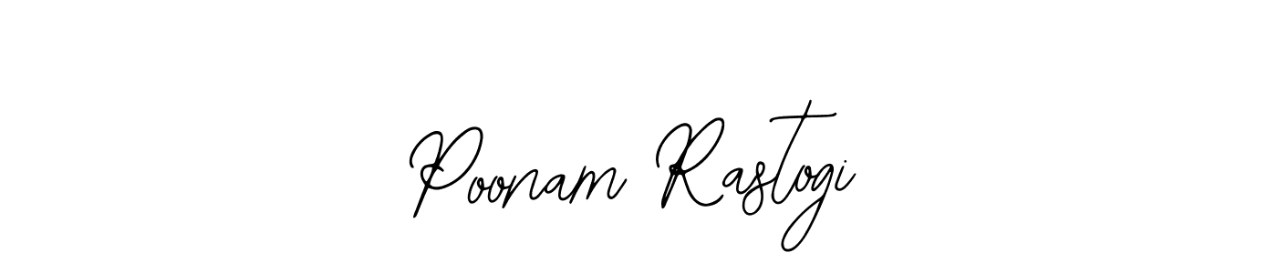 The best way (Bearetta-2O07w) to make a short signature is to pick only two or three words in your name. The name Poonam Rastogi include a total of six letters. For converting this name. Poonam Rastogi signature style 12 images and pictures png