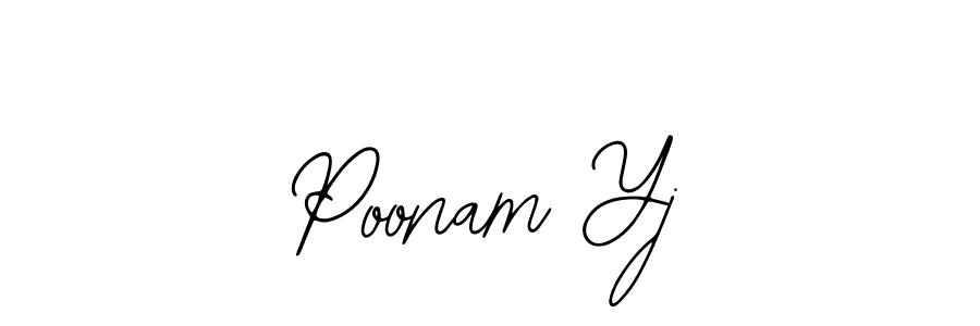 This is the best signature style for the Poonam Yj name. Also you like these signature font (Bearetta-2O07w). Mix name signature. Poonam Yj signature style 12 images and pictures png