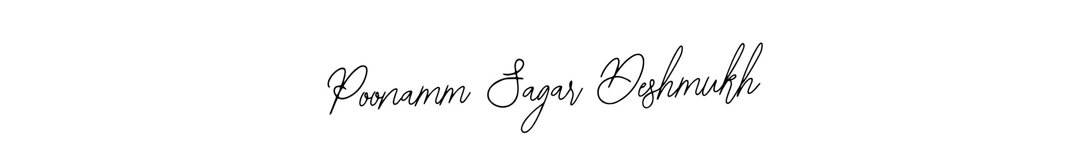 Poonamm Sagar Deshmukh stylish signature style. Best Handwritten Sign (Bearetta-2O07w) for my name. Handwritten Signature Collection Ideas for my name Poonamm Sagar Deshmukh. Poonamm Sagar Deshmukh signature style 12 images and pictures png