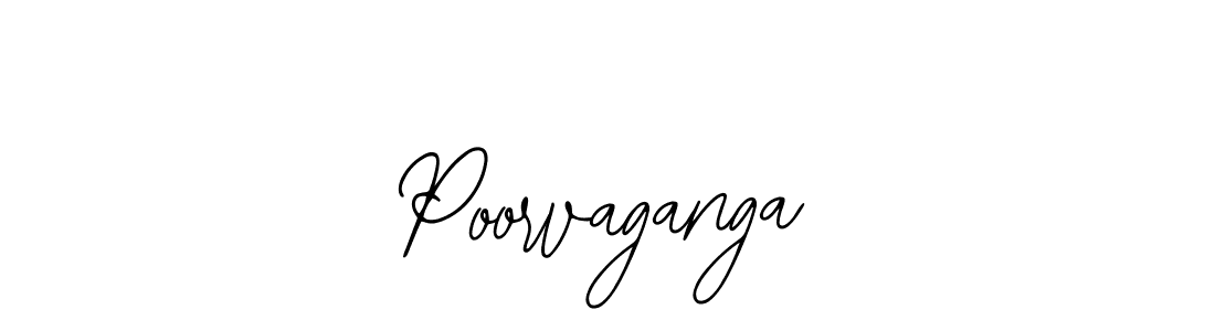 The best way (Bearetta-2O07w) to make a short signature is to pick only two or three words in your name. The name Poorvaganga include a total of six letters. For converting this name. Poorvaganga signature style 12 images and pictures png