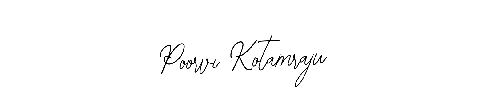 Design your own signature with our free online signature maker. With this signature software, you can create a handwritten (Bearetta-2O07w) signature for name Poorvi Kotamraju. Poorvi Kotamraju signature style 12 images and pictures png