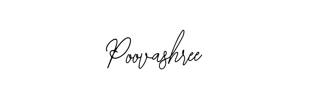 You should practise on your own different ways (Bearetta-2O07w) to write your name (Poovashree) in signature. don't let someone else do it for you. Poovashree signature style 12 images and pictures png